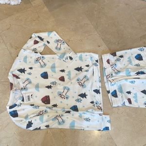 Women’s Corgi Snow Angel Pajamas